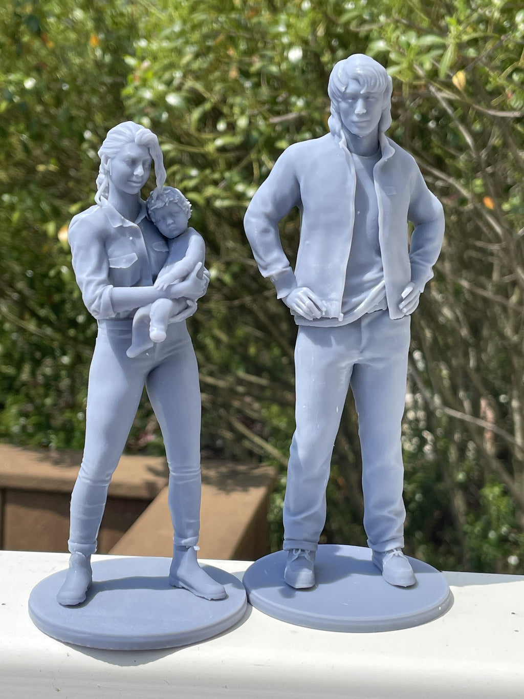 Dina and JJ Figurine