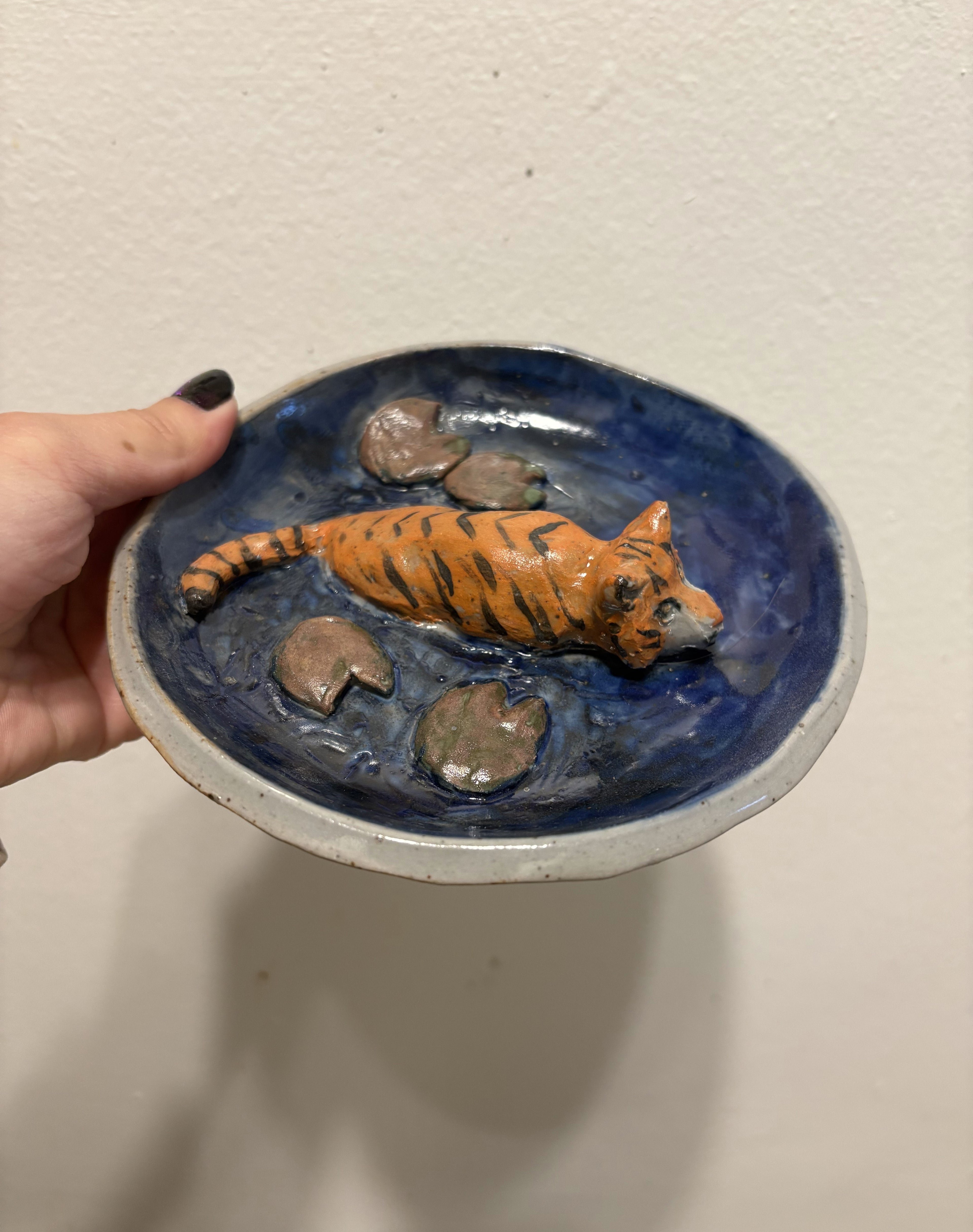 Tiger Jewelry Dish