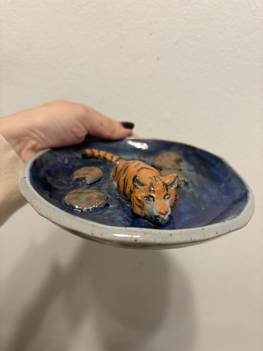 Tiger Jewelry Dish