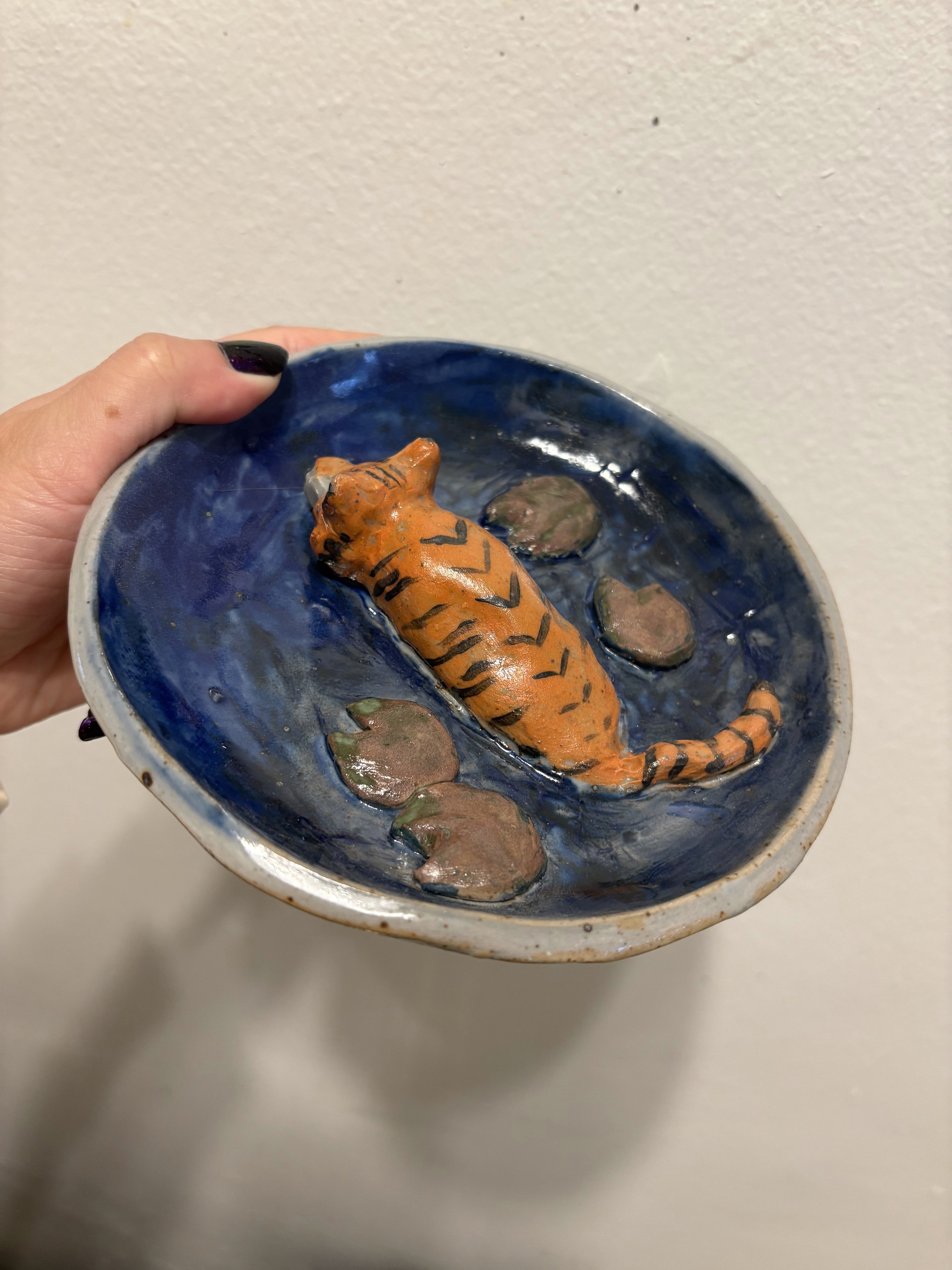 Tiger Jewelry Dish