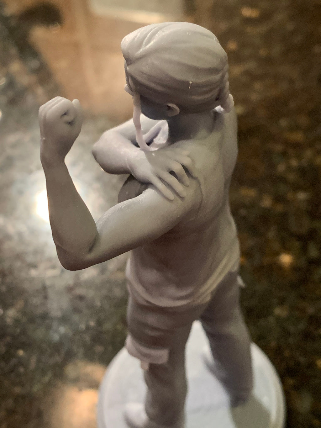 Abby Flexing Figurine