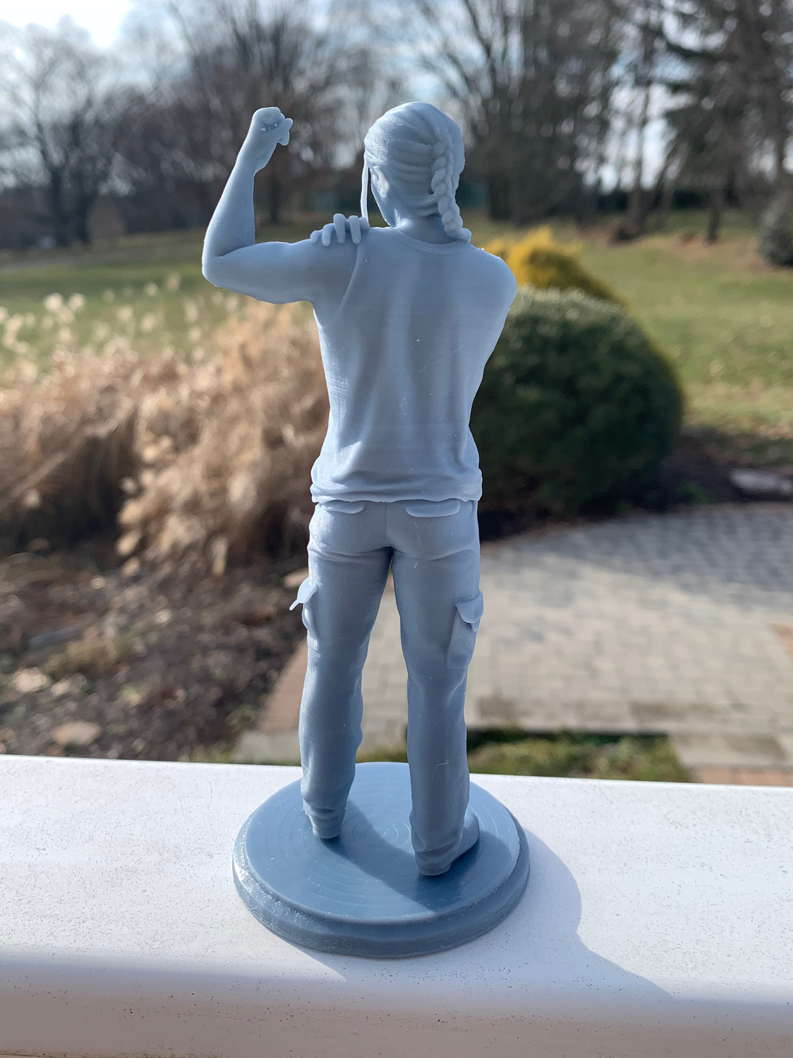 Abby Flexing Figurine