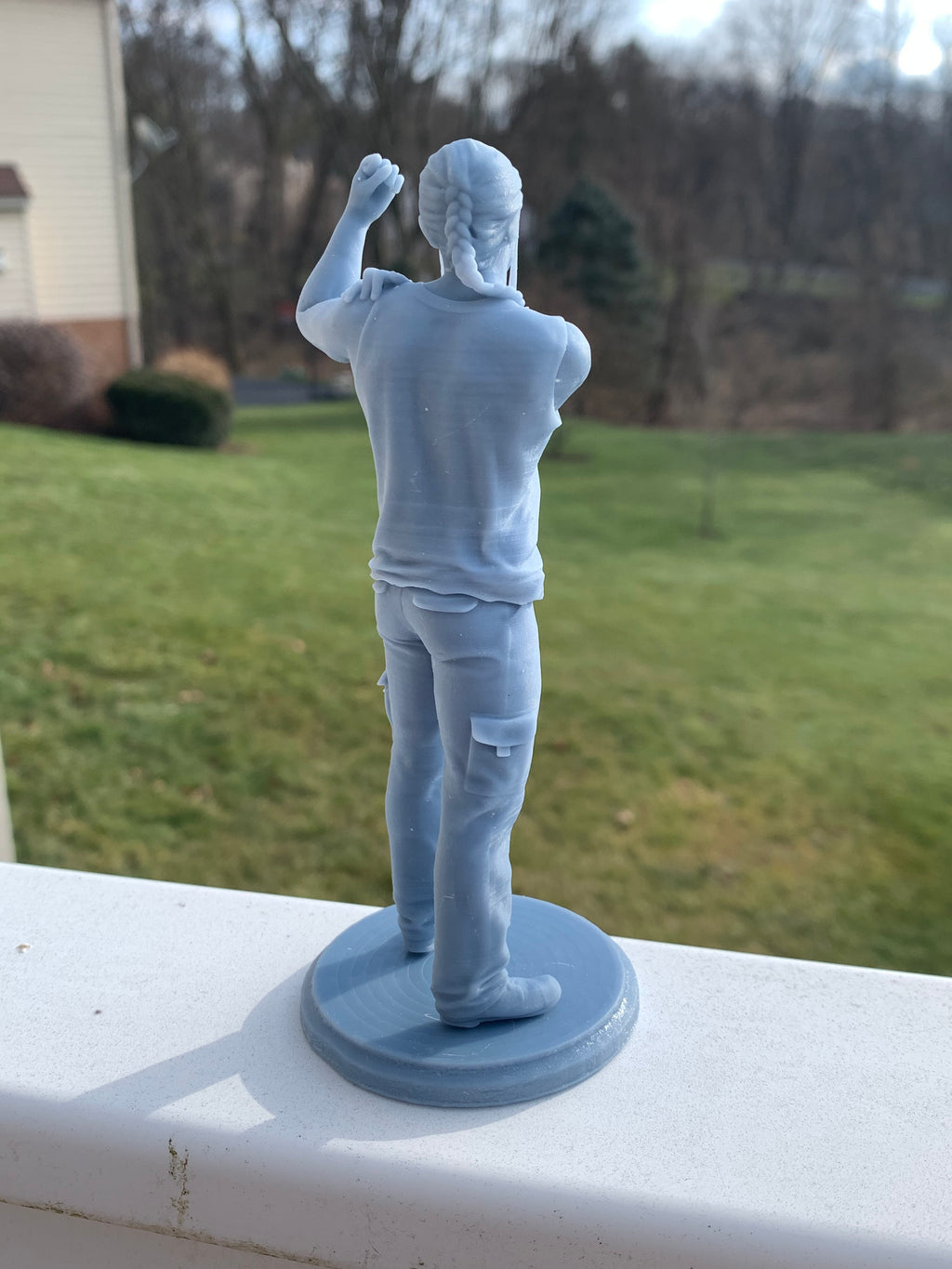 Abby Flexing Figurine