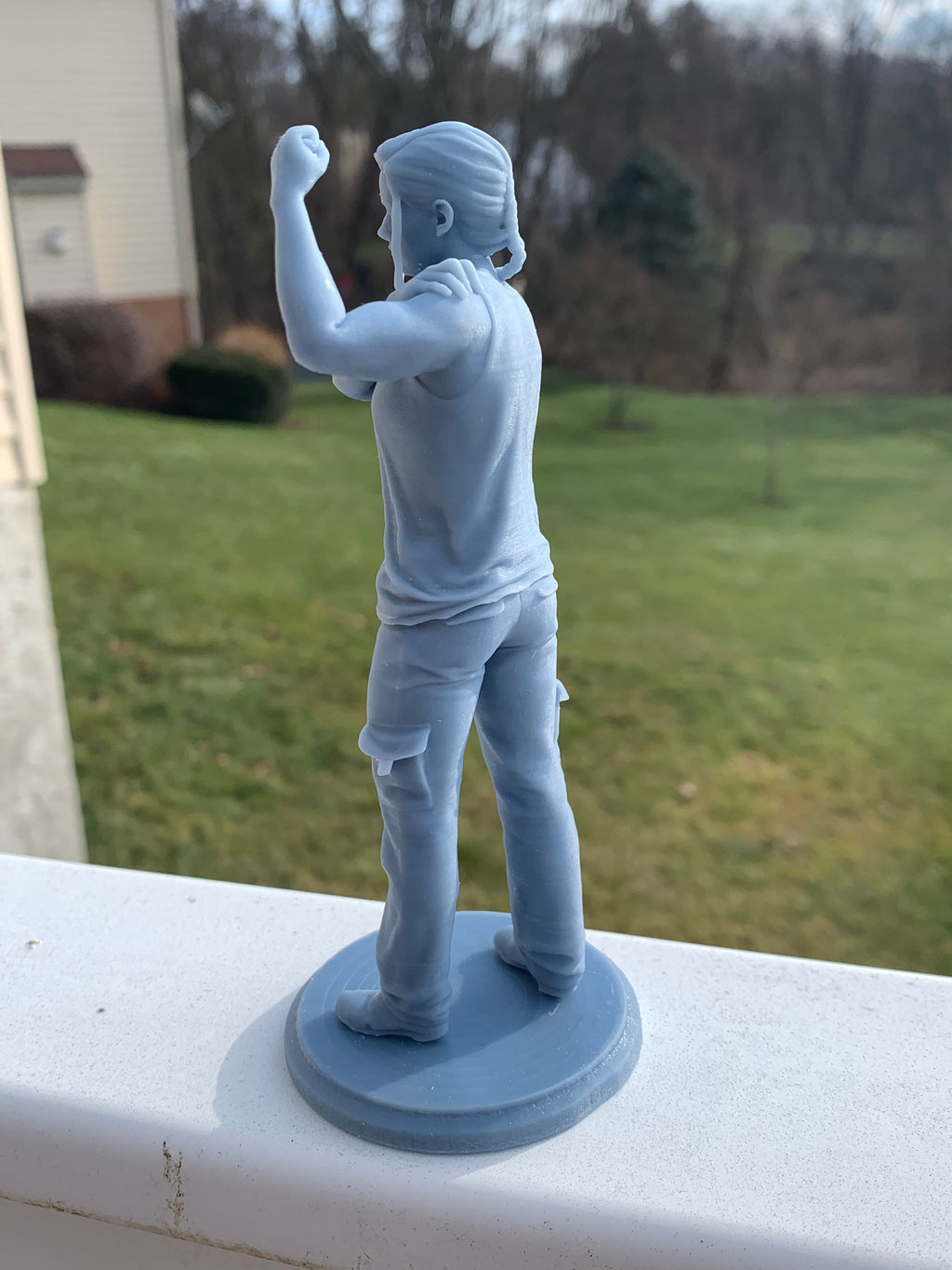 Abby Flexing Figurine