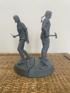 Abby and Ellie Dual Figurine (Small Version, 1/12th)