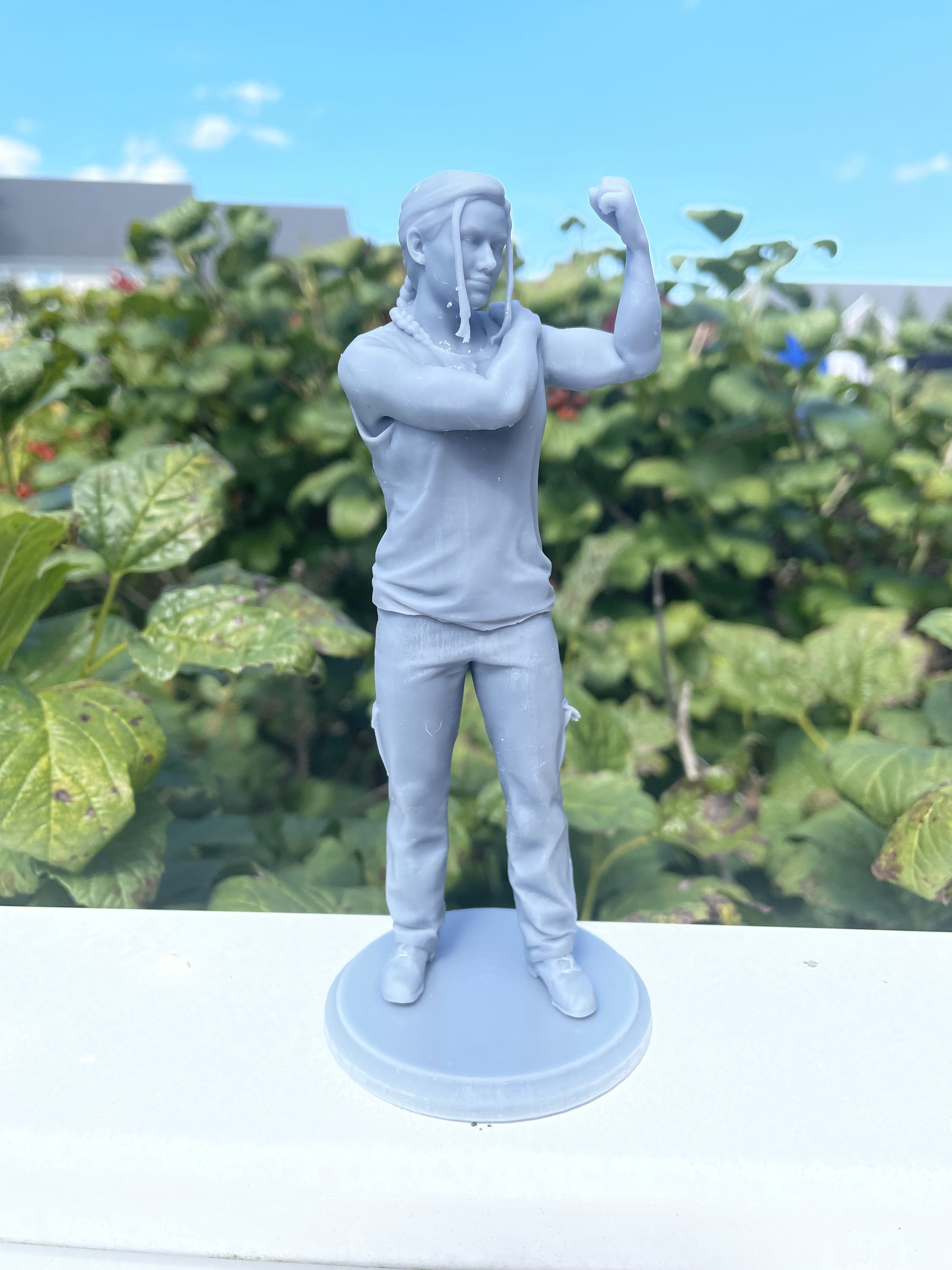 Abby Flexing Figurine