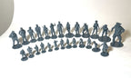 50mm & 30mm Miniatures Set - Post-Apocalypse Game Inspired Figurines