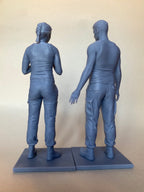 Young Abby and Owen Figurines