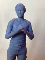 Young Abby and Owen Figurines