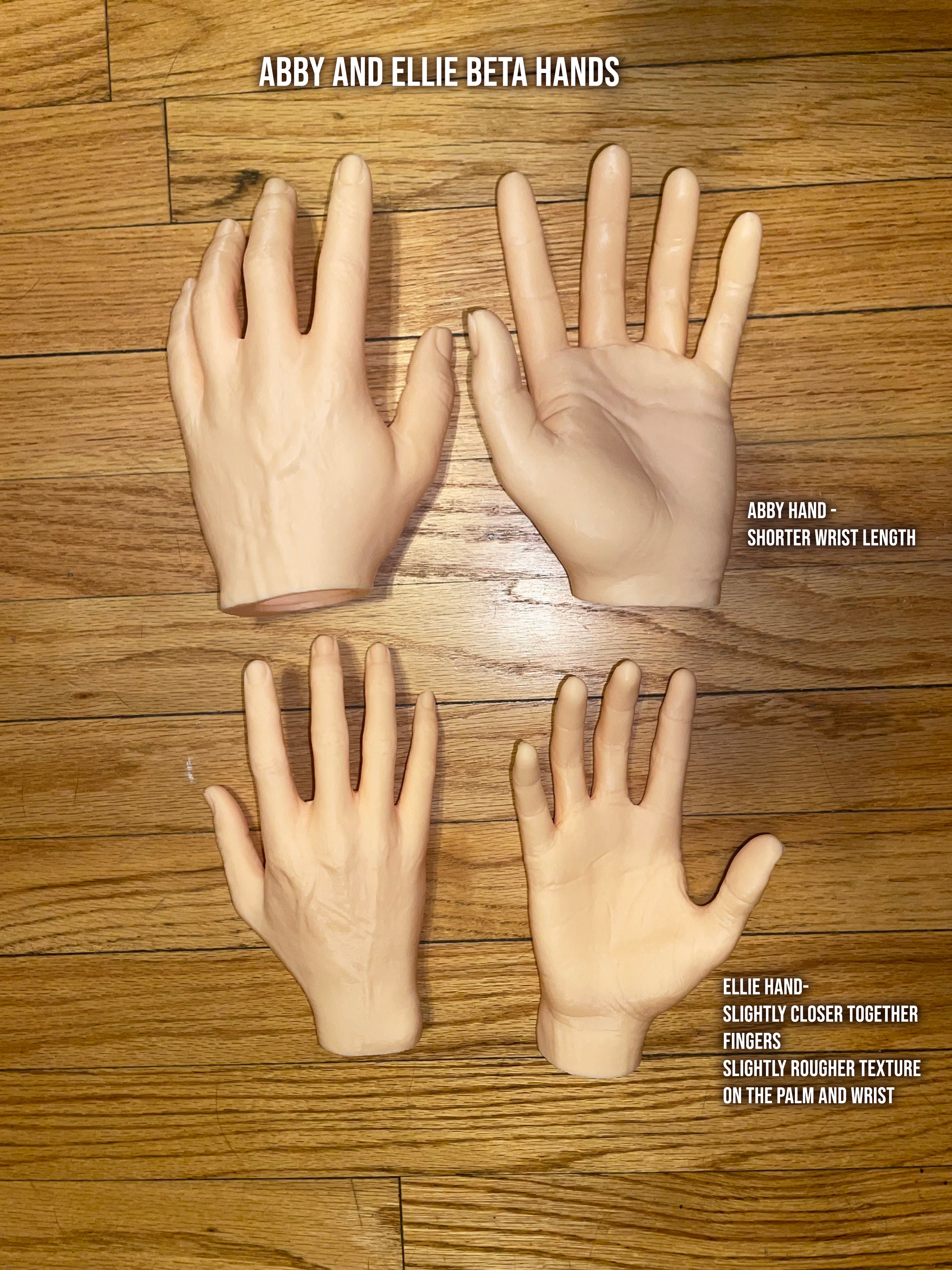 Abby and Ellie's Hands