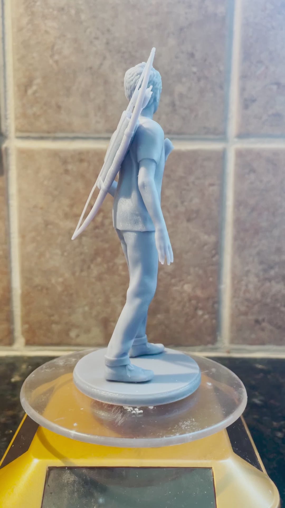 Santa Barbara Lev Figurine