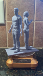 Young Abby and Owen Figurines