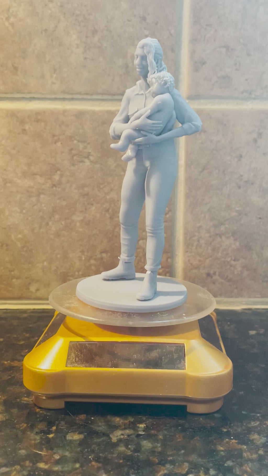 Dina and JJ Figurine